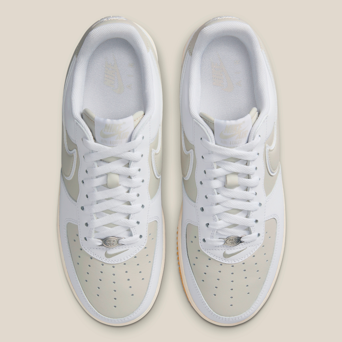 Nike chuẩn bị cho mùa hè với mẫu giày Air Force 1 Low White/Sail/Gum - 4