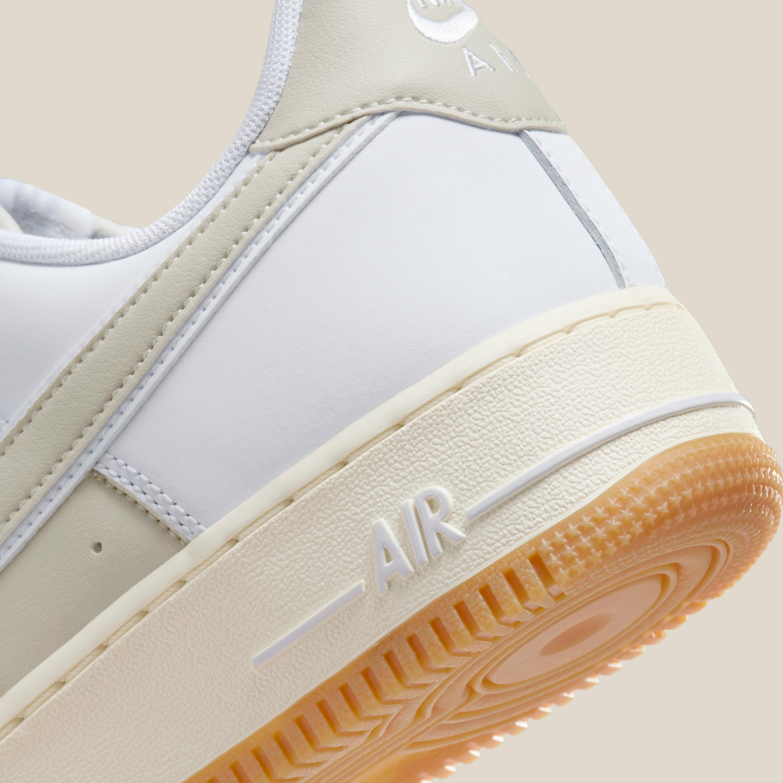 Nike chuẩn bị cho mùa hè với mẫu giày Air Force 1 Low White/Sail/Gum - 8