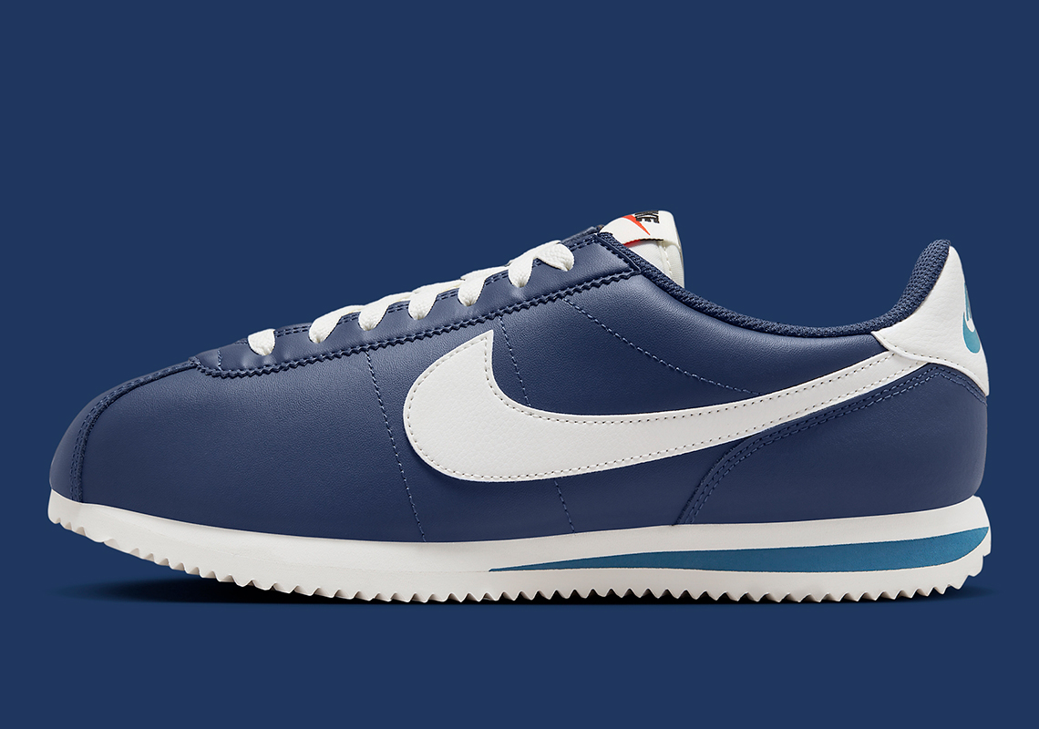 Nike Cortez Midnight Navy/Sail/Noise Aqua - Giày thể thao mới nhất - 1