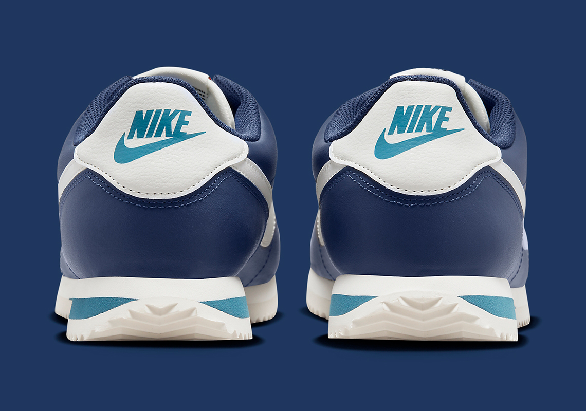 Nike Cortez Midnight Navy/Sail/Noise Aqua - Giày thể thao mới nhất - 5