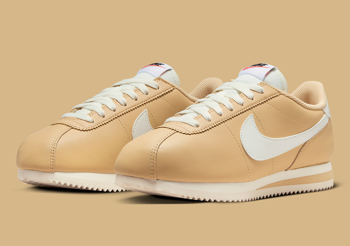 Nike Cortez phiên bản đặc biệt: Kết hợp da tự nhiên và thiết kế tối giản độc đáo | Sự chờ đợi cho mẫu giày mới này! - 1