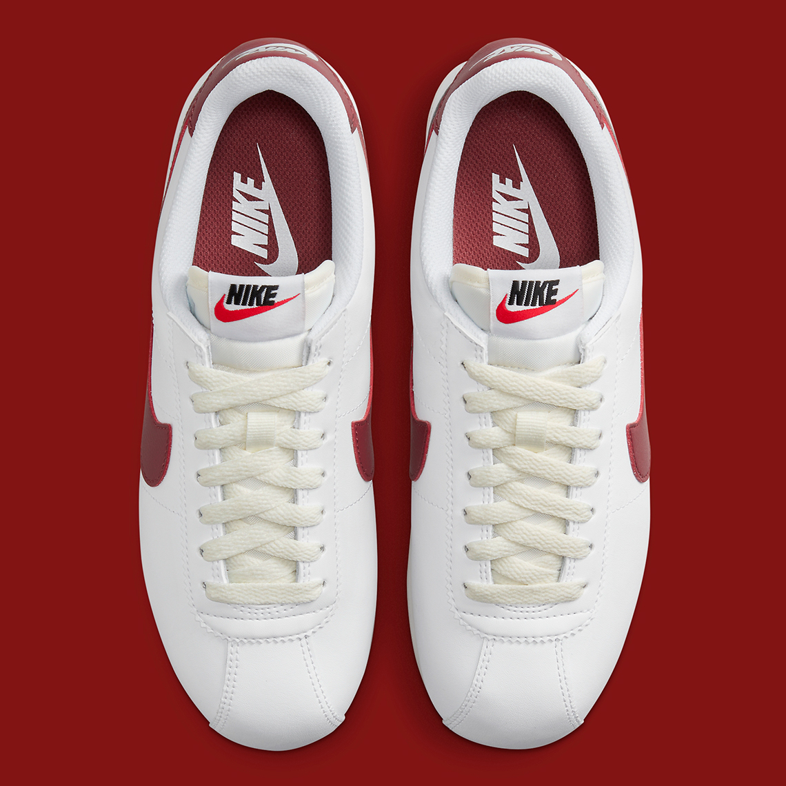 Nike Cortez White/Red Stardust: Cổ điển với gam màu tươi sáng - 4