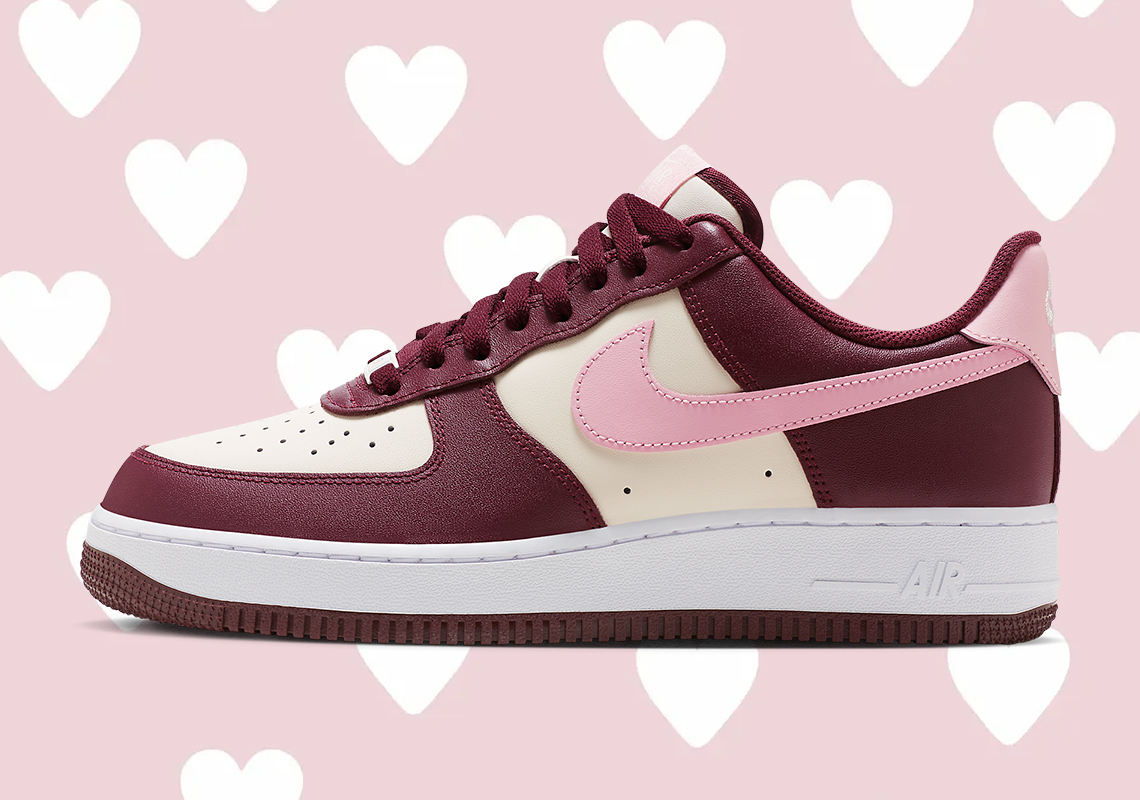 Nike đã chọn cho Nike Air Force 1 Valentine đơn giản hơn thay cho những quả anh đào hình trái tim - 1