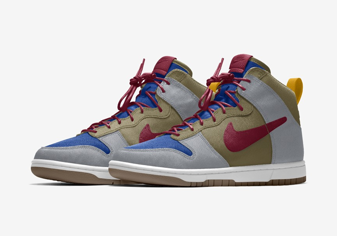 Nike Dunk High By You - Tự Tạo Mẫu Giày Độc Đáo Với Nhiều Tùy Chọn Màu Sắc - 7