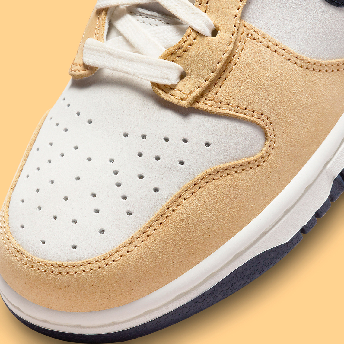 Nike Dunk High 'Gold Suede': Sự Kết Hợp Hoàn Hảo Cho Mùa Thu - 8