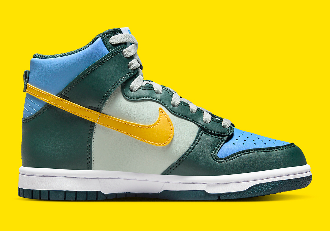 Nike Dunk High Multi-Color Phiên Bản Trẻ Em Sắc Màu - 3