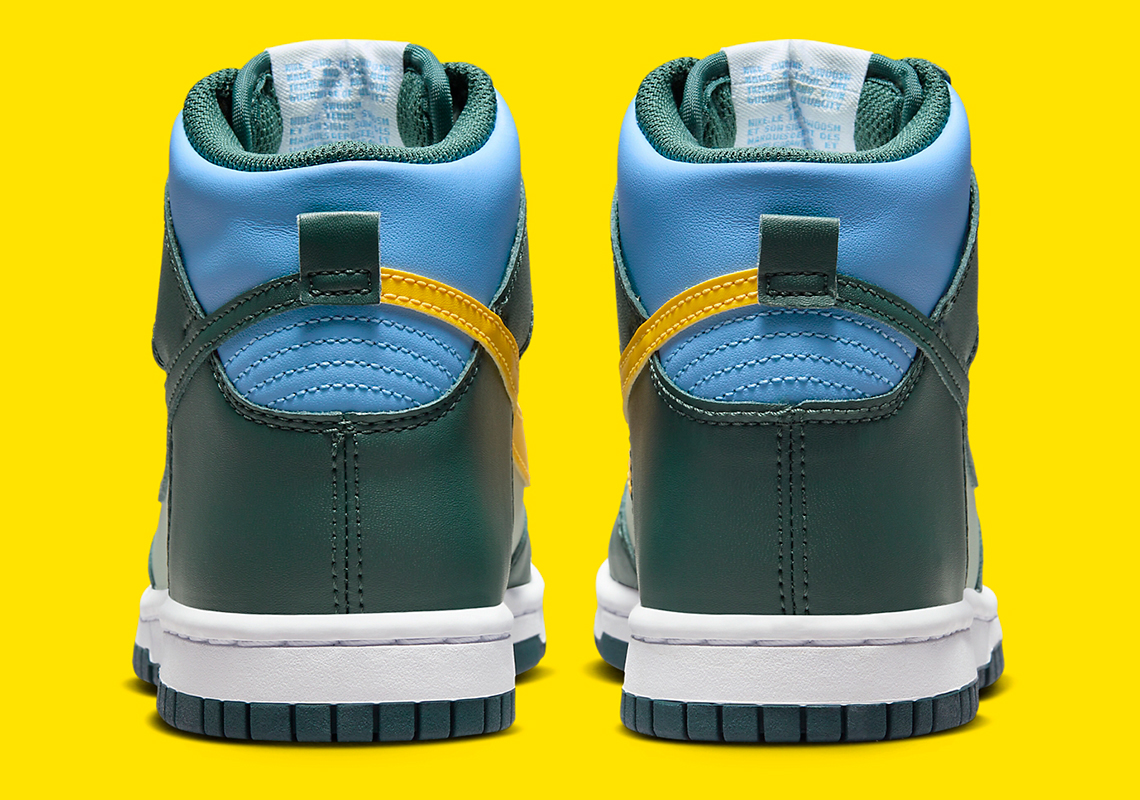 Nike Dunk High Multi-Color Phiên Bản Trẻ Em Sắc Màu - 4