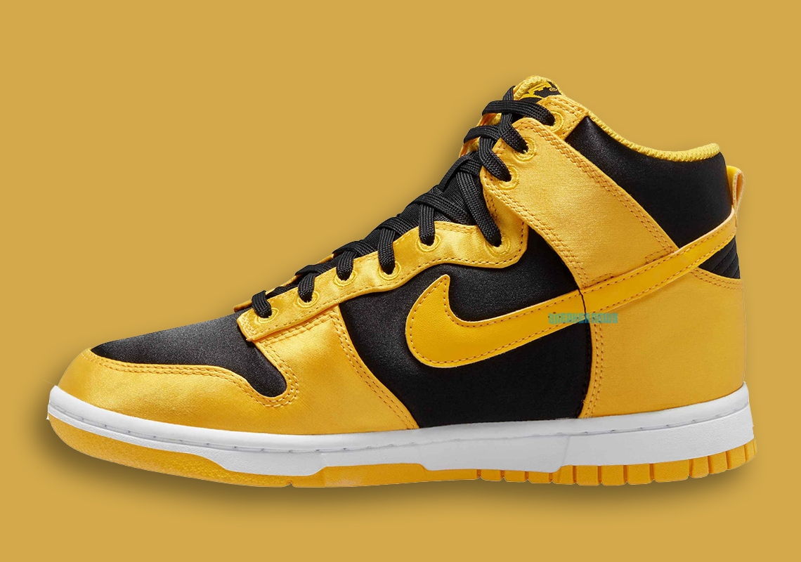 Nike Dunk High Satin Goldenrod: Sắp ra mắt phiên bản độc quyền cho nữ - 2