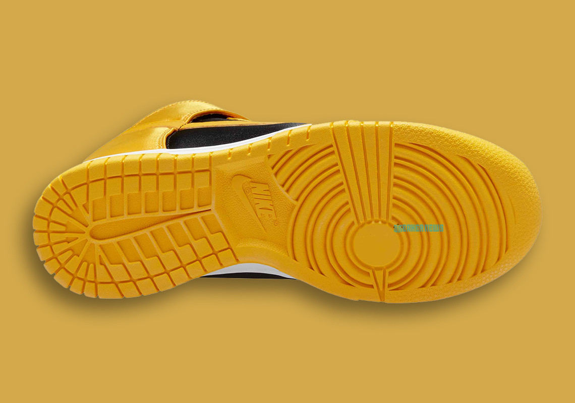 Nike Dunk High Satin Goldenrod: Sắp ra mắt phiên bản độc quyền cho nữ - 4