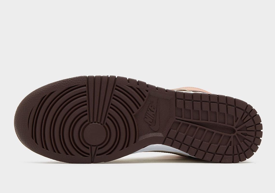Nike Dunk High Tan/Brown: Thiết Kế Hấp Dẫn Với Tông Màu Socola-Vanilla! - 4