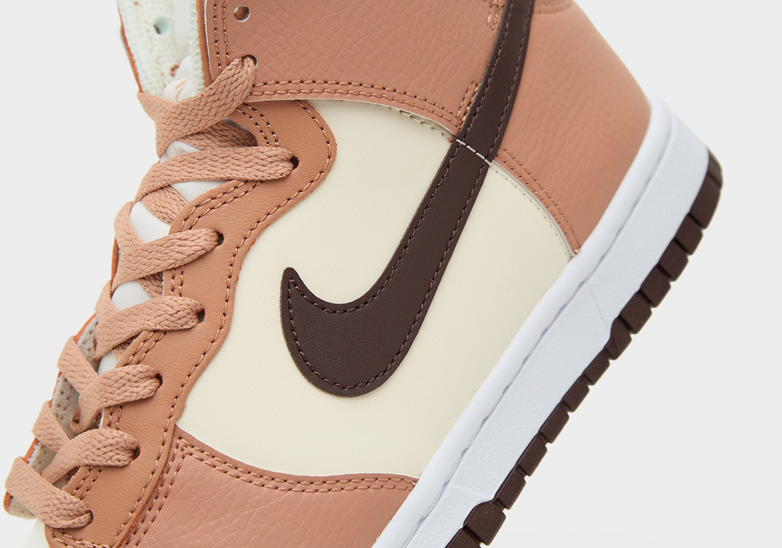 Nike Dunk High Tan/Brown: Thiết Kế Hấp Dẫn Với Tông Màu Socola-Vanilla! - 6