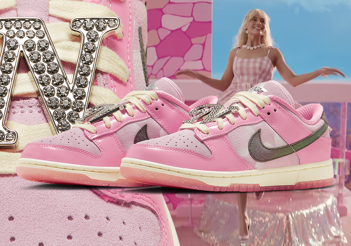 Nike Dunk Low 'Barbie' - Phiên bản màu hồng đẹp mắt đón chào bộ phim Barbie! - 1