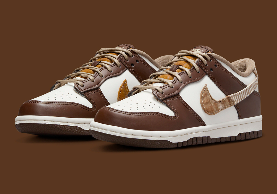 Nike Dunk Low 'Brown/Plaid': Sự Kết Hợp Độc Đáo Của Màu Nâu và Kẻ Lưới - 1