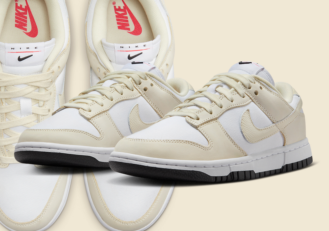 Nike Dunk Low Coconut Milk: Sự trở lại của chất liệu corduroy - 1