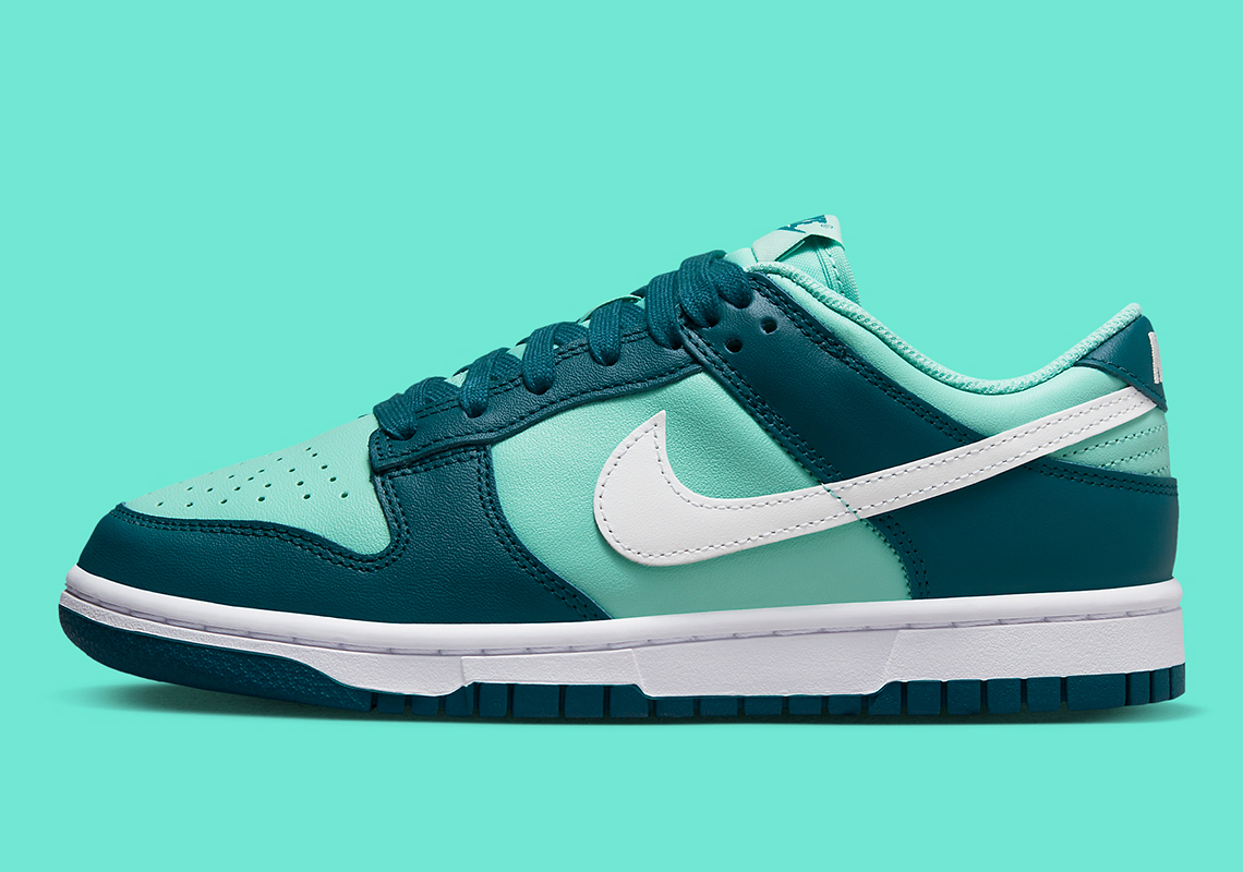 Nike Dunk Low Cool Tones - Màu xanh lạnh trên thiết kế phối màu mới cho phái nữ - 2