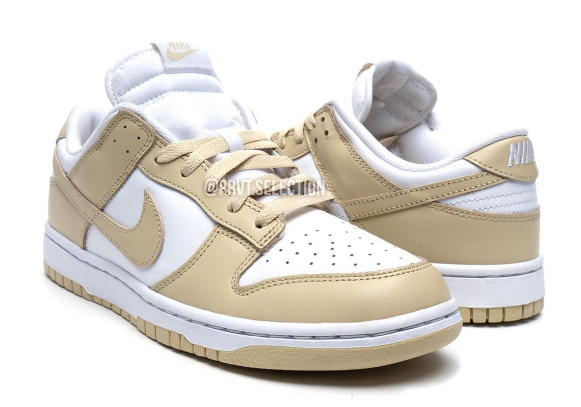Nike Dunk Low đã sẵn sàng cho năm 2023 với màu nâu và trắng - 2