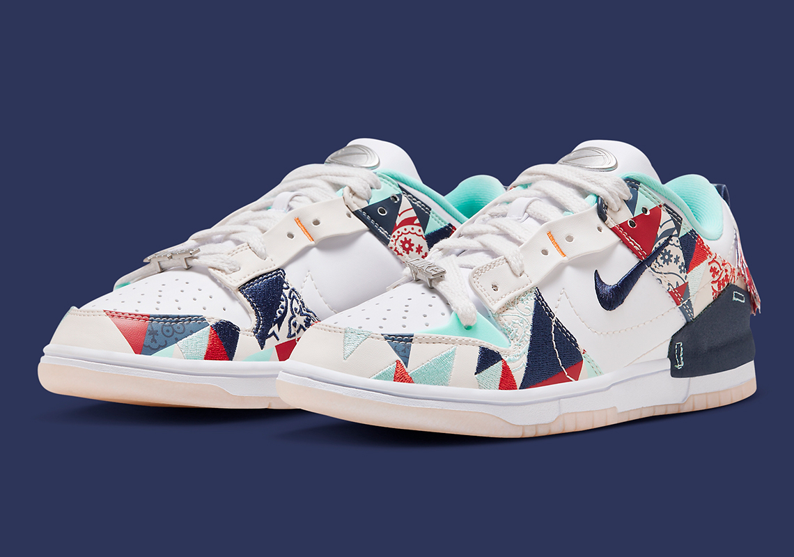 Nike Dunk Low Disrupt 2 Native Patterns: Sắc màu hoang dã hòa quyện cùng văn hóa bản địa! - 1