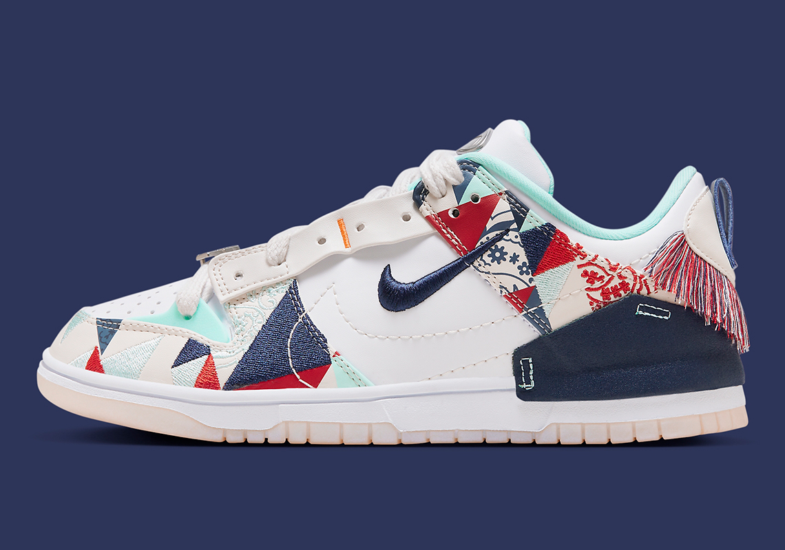 Nike Dunk Low Disrupt 2 Native Patterns: Sắc màu hoang dã hòa quyện cùng văn hóa bản địa! - 2