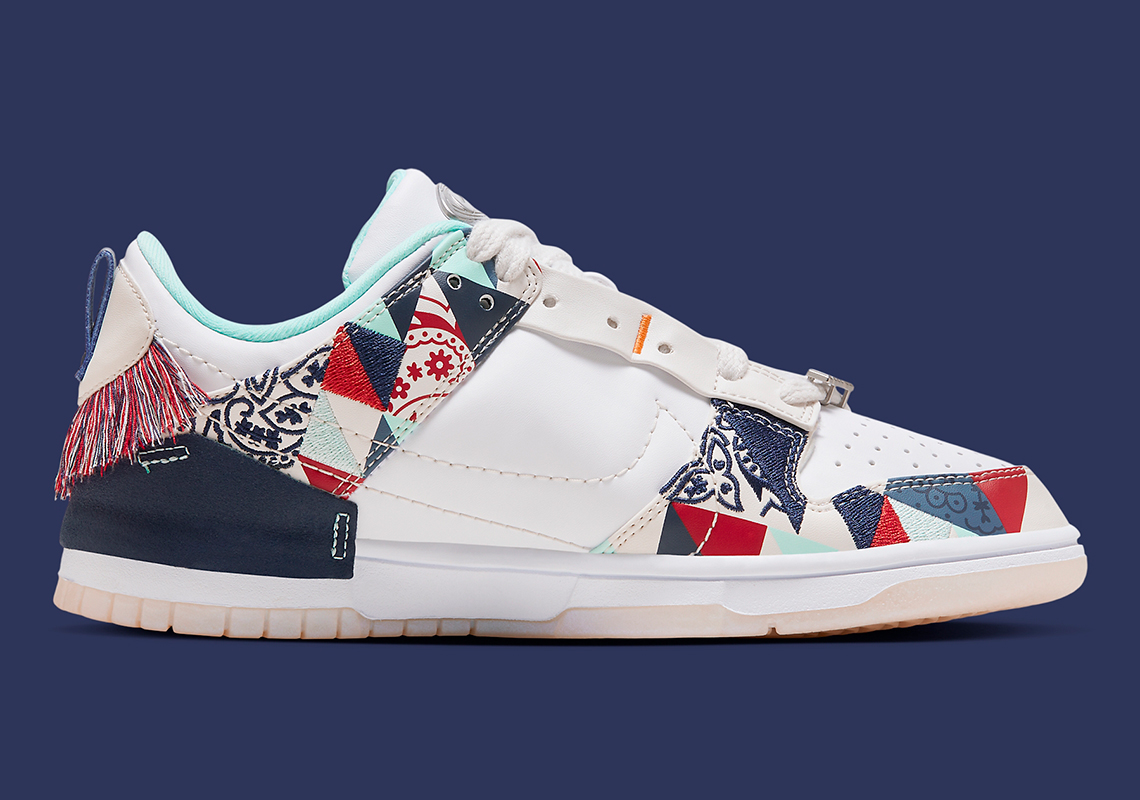 Nike Dunk Low Disrupt 2 Native Patterns: Sắc màu hoang dã hòa quyện cùng văn hóa bản địa! - 3