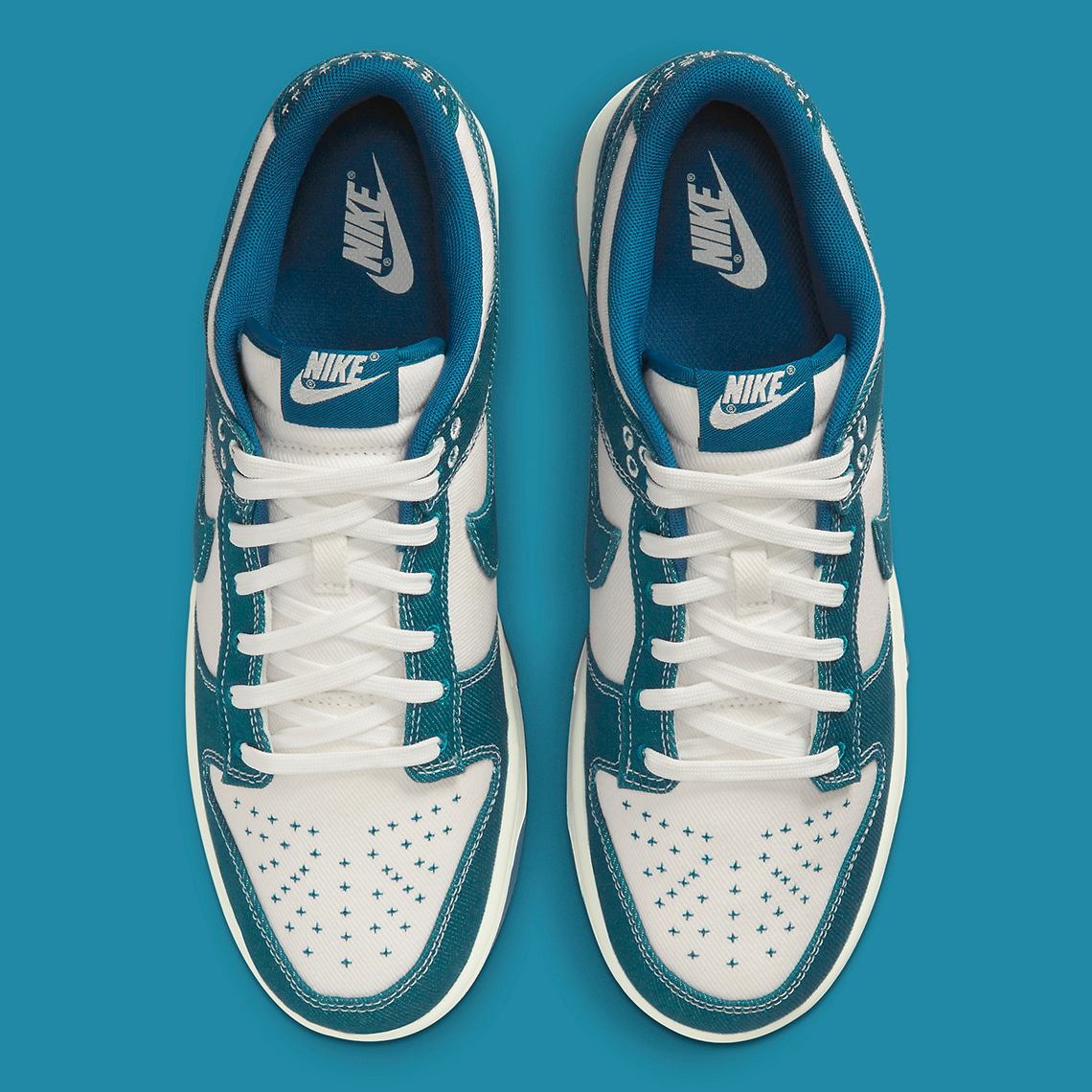 Nike Dunk Low Industrial Blue thí nghiệm với nghệ thuật Sashiko Nhật Bản - 4