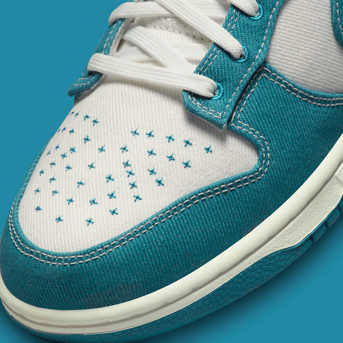 Nike Dunk Low Industrial Blue thí nghiệm với nghệ thuật Sashiko Nhật Bản - 8