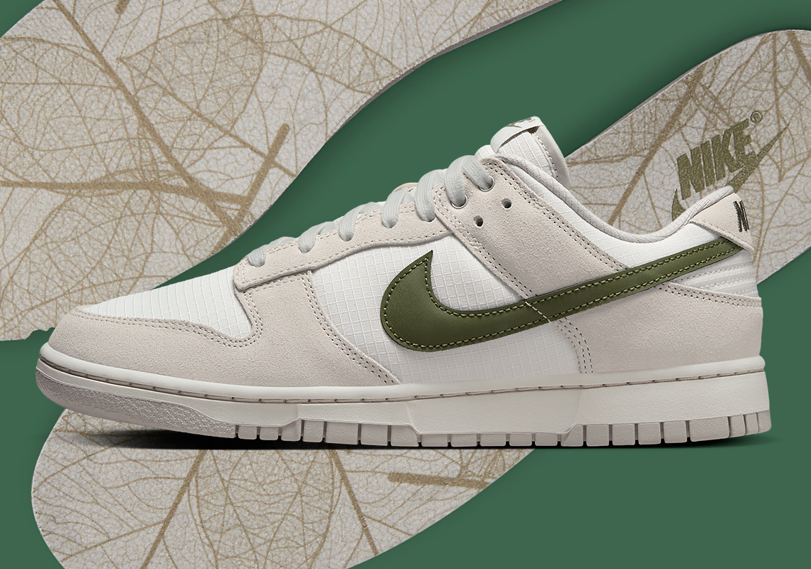 Nike Dunk Low Leaf Veins: Thiết Kế Mới Đầy Sáng Tạo Cho Mùa Thu! - 1