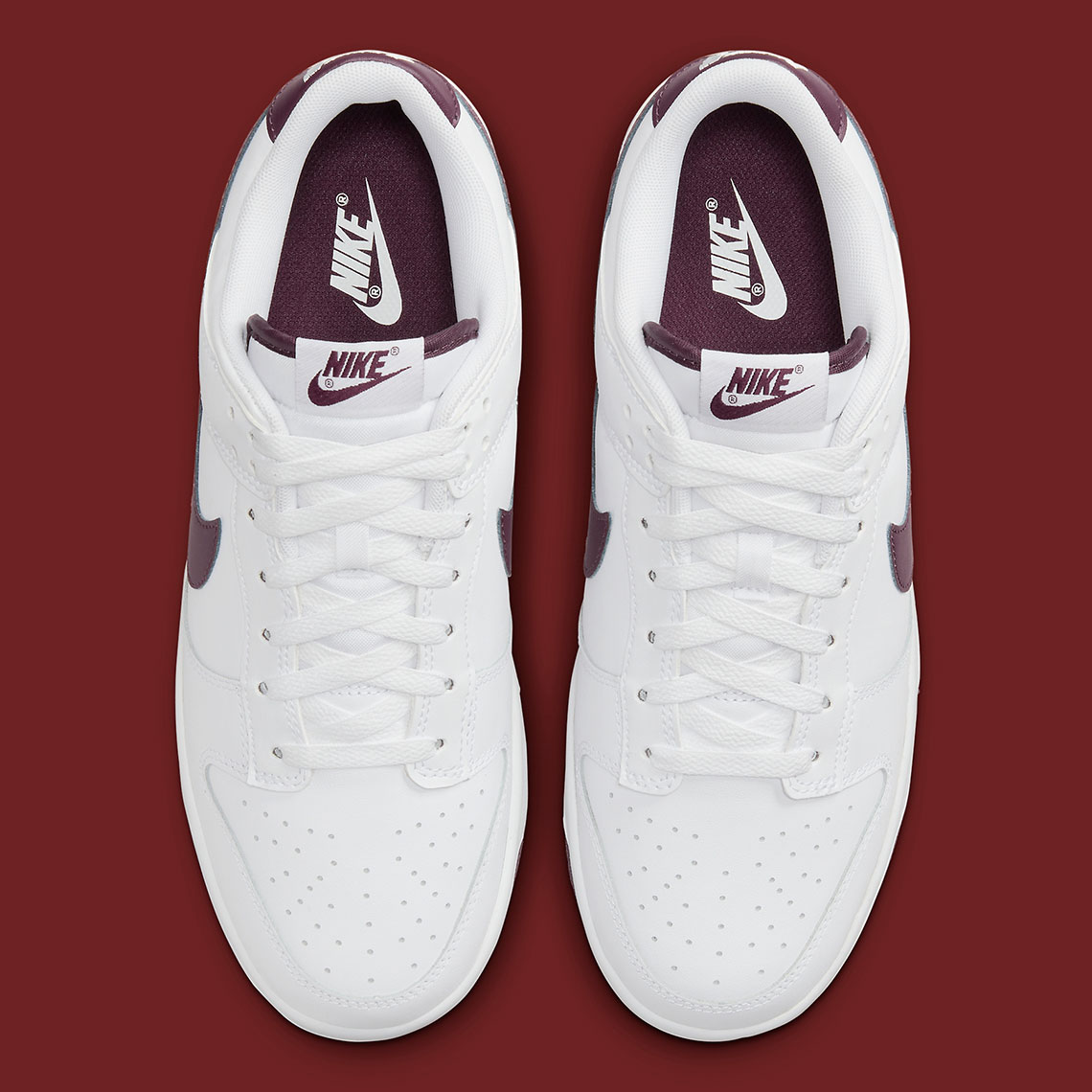 Nike Dunk Low mang hơi hướng 'Night Maroon' - 4