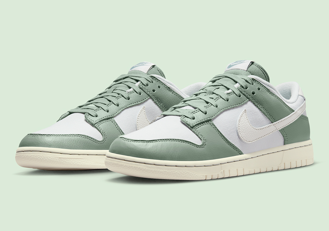 Nike Dunk Low Mica Green - Giày mới xuất hiện cho mùa xuân - 1