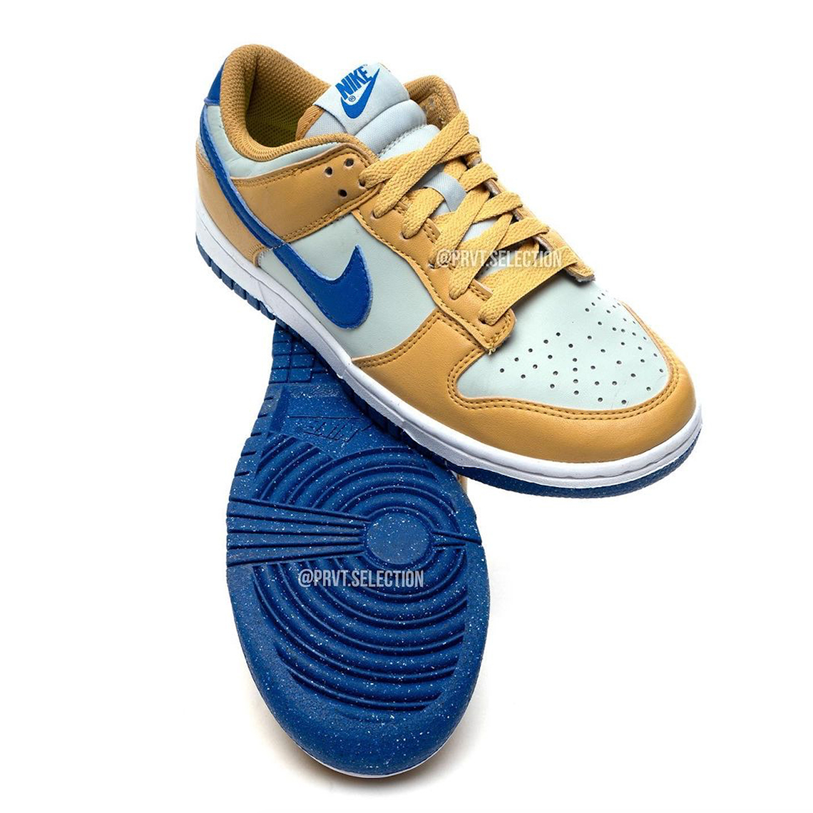 Nike Dunk Low Next Nature Dazzles với màu University Gold và Royal - 5