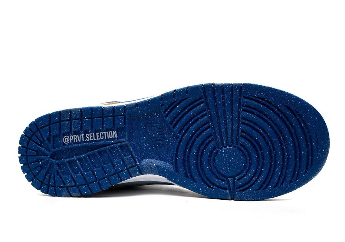 Nike Dunk Low Next Nature Dazzles với màu University Gold và Royal - 6