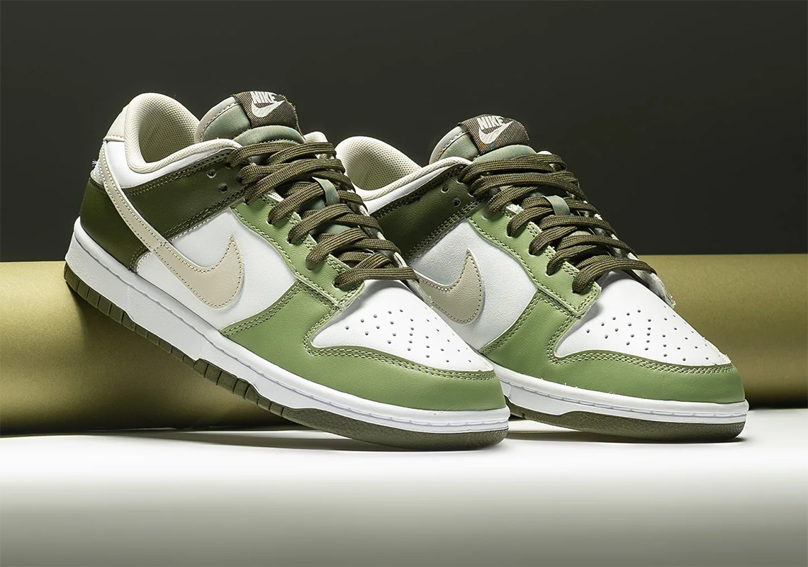 Nike Dunk Low 'Oil Green': Bản Phát Hành Mùa Thu Gợi Mới - 1