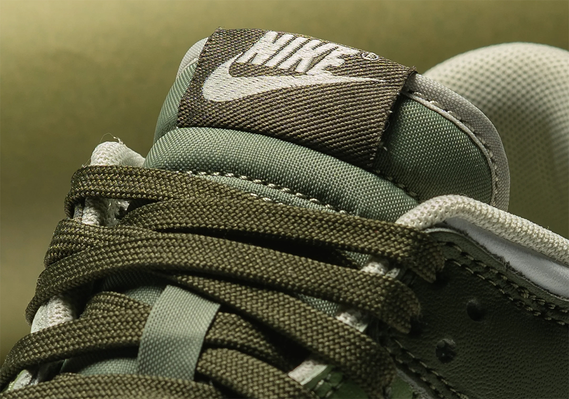 Nike Dunk Low 'Oil Green': Bản Phát Hành Mùa Thu Gợi Mới - 4