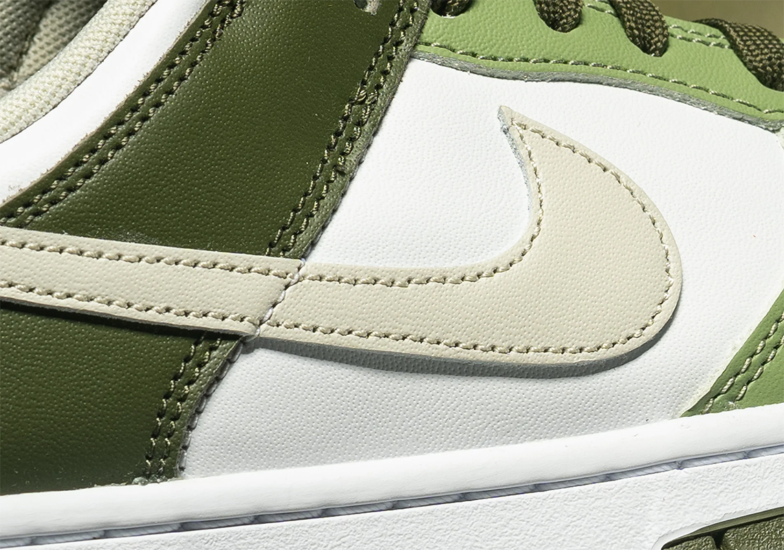 Nike Dunk Low 'Oil Green': Bản Phát Hành Mùa Thu Gợi Mới - 5