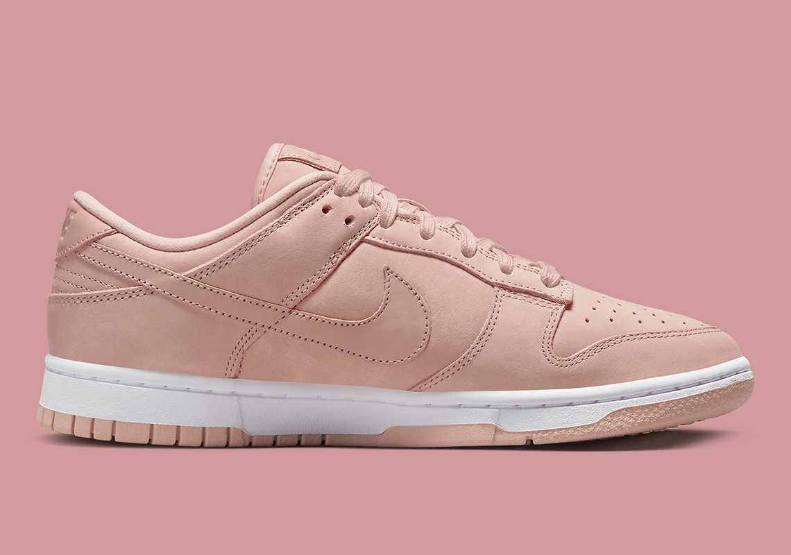 Nike Dunk Low PRM Pink Suede: Bộ sưu tập mùa xuân mới - 3