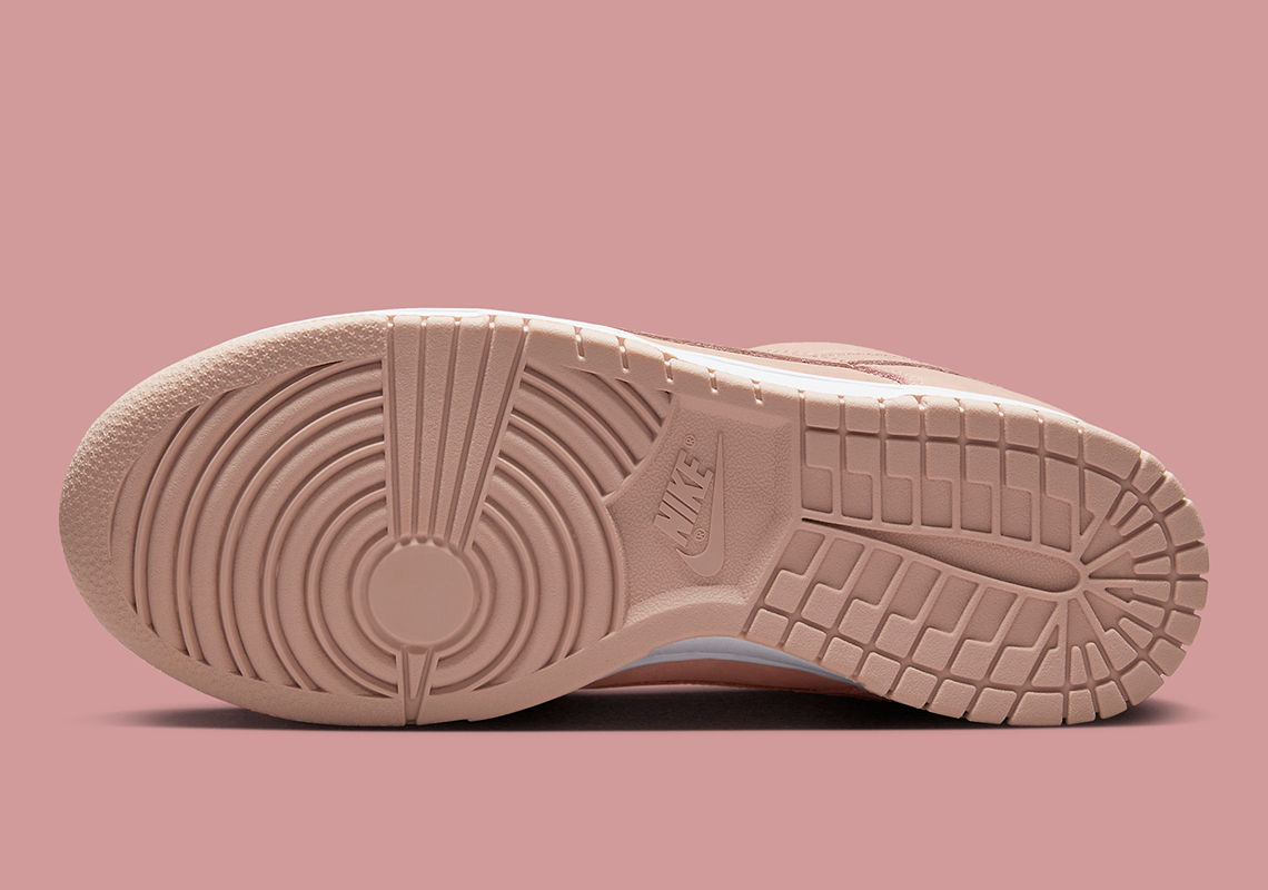 Nike Dunk Low PRM Pink Suede: Bộ sưu tập mùa xuân mới - 5