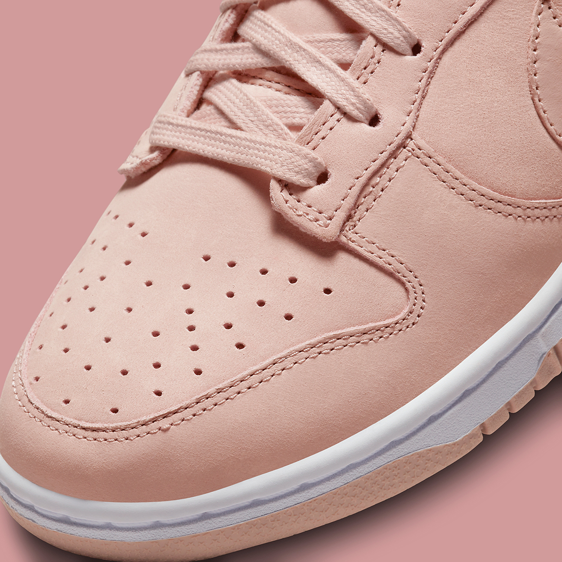 Nike Dunk Low PRM Pink Suede: Bộ sưu tập mùa xuân mới - 6