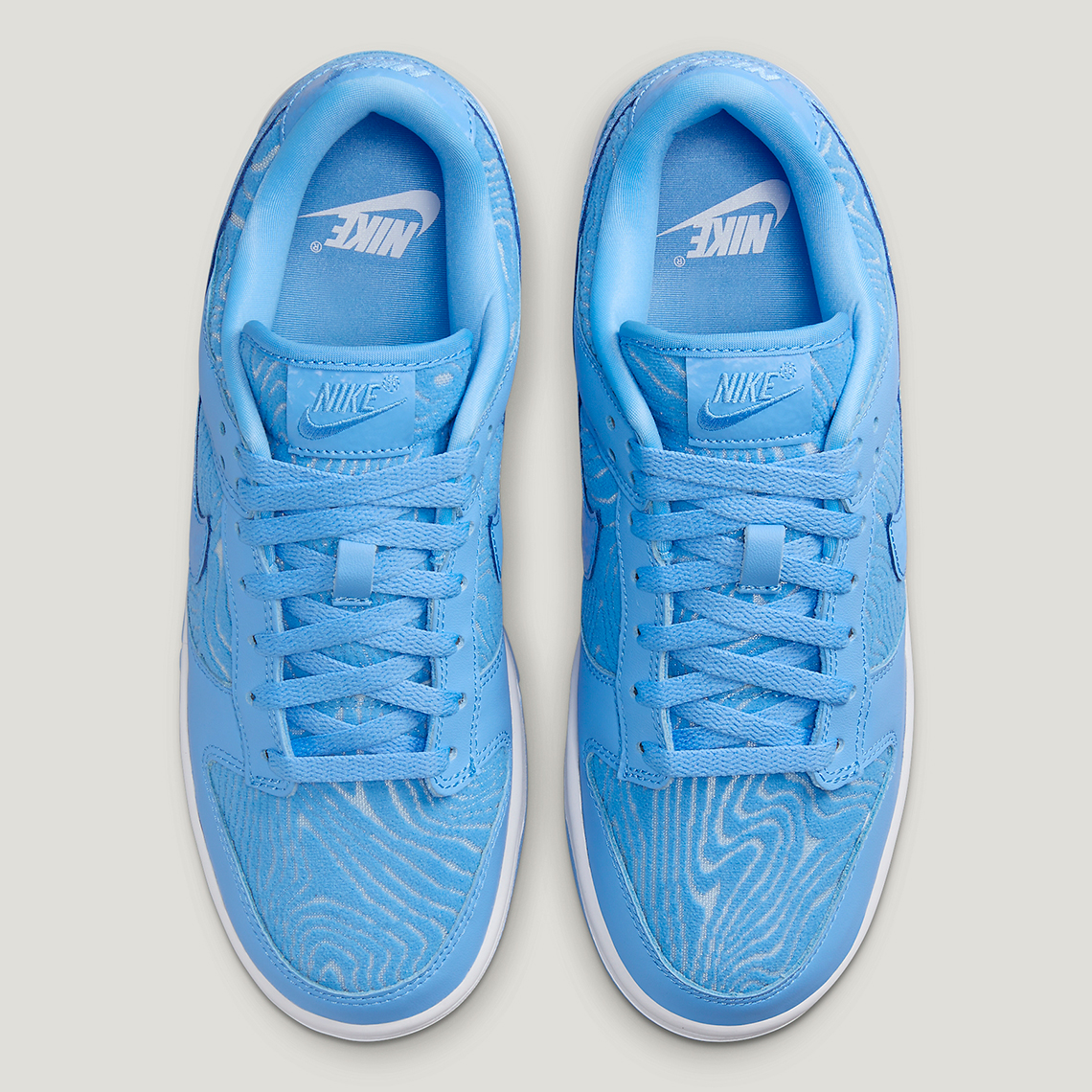 Nike Dunk Low ra mắt mẫu in địa hình với màu xanh đại học - 6