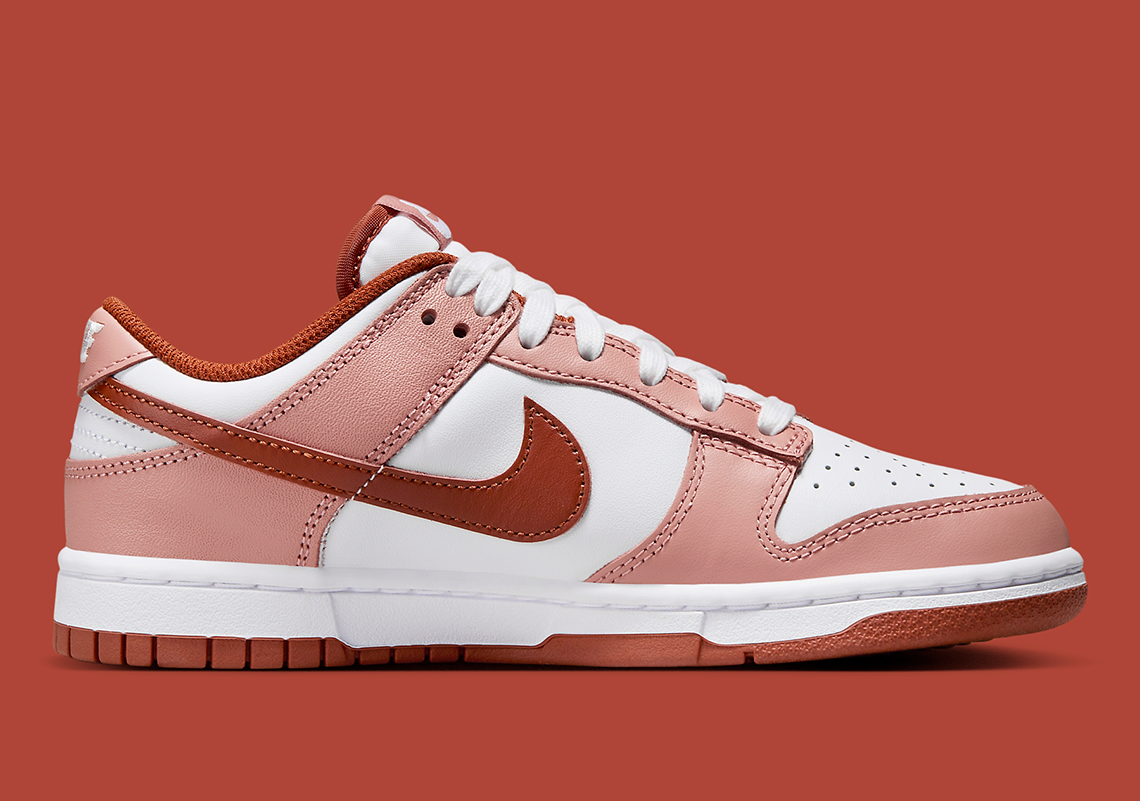 Nike Dunk Low Red Stardust/Rugged Orange: Sắc màu mới cho mùa thu - Tinh tế và hấp dẫn! - 3