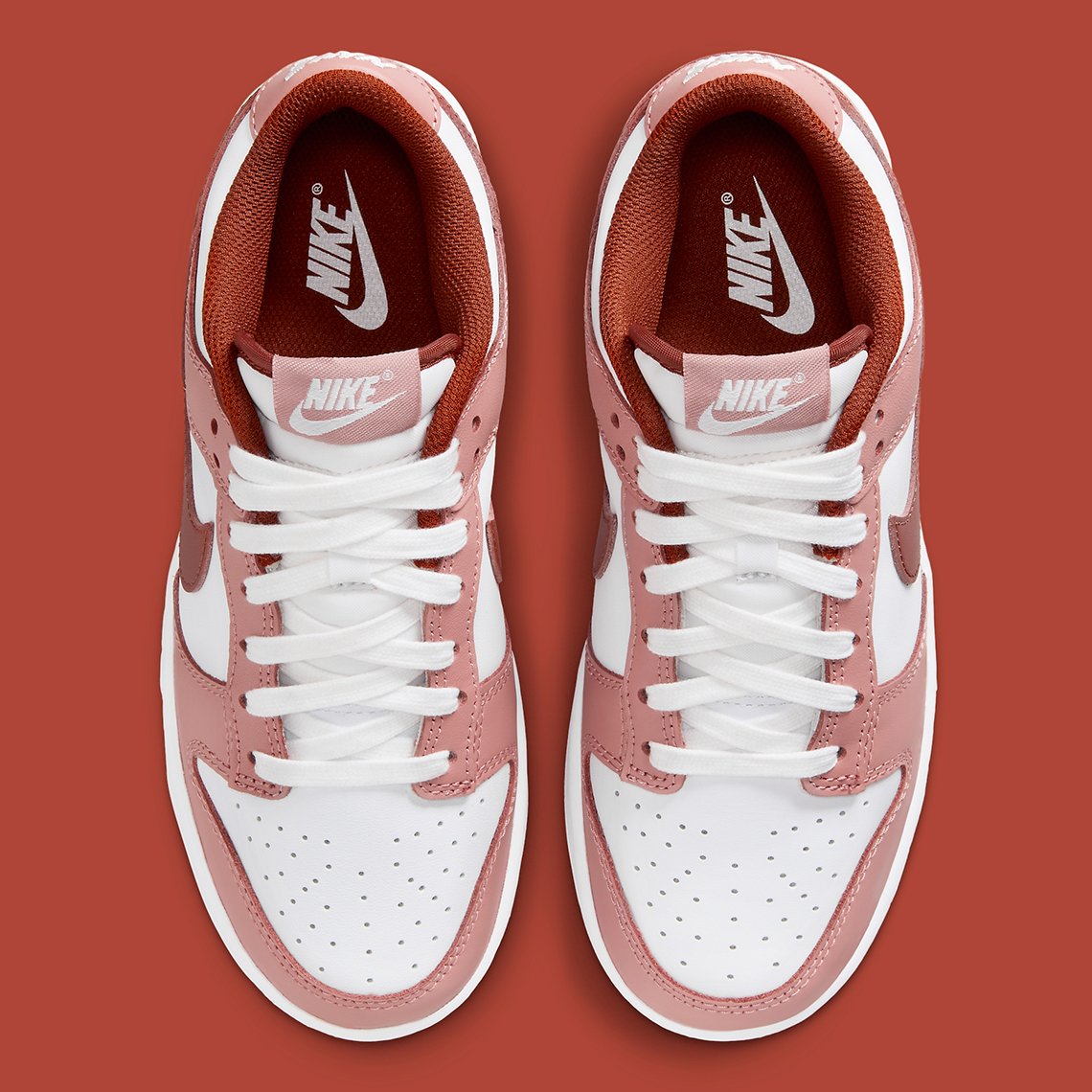 Nike Dunk Low Red Stardust/Rugged Orange: Sắc màu mới cho mùa thu - Tinh tế và hấp dẫn! - 4
