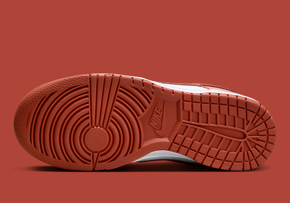 Nike Dunk Low Red Stardust/Rugged Orange: Sắc màu mới cho mùa thu - Tinh tế và hấp dẫn! - 6