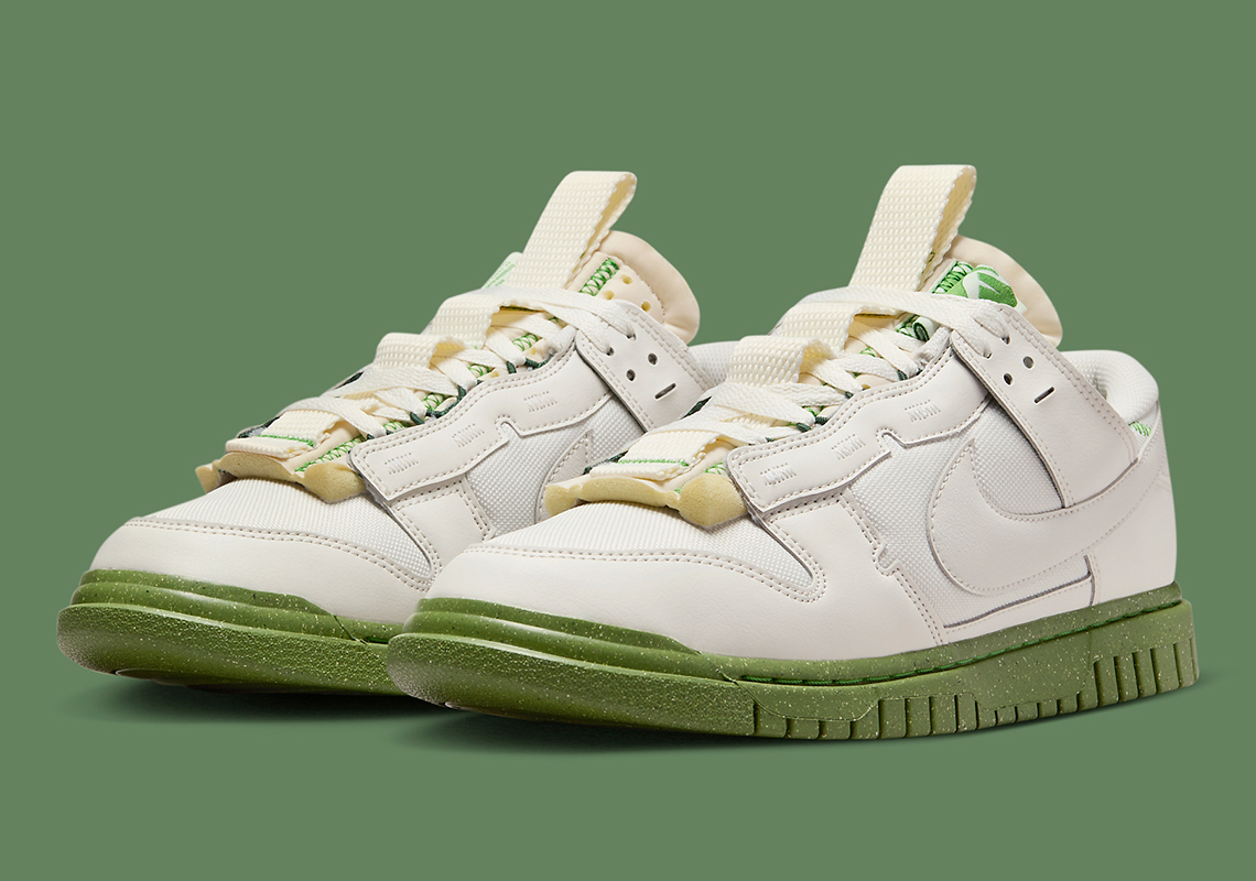 Nike Dunk Low Remastered: Phiên bản mới 'Sail/Green' cho nữ - Hình ảnh chi tiết và thông tin phát hành - 1