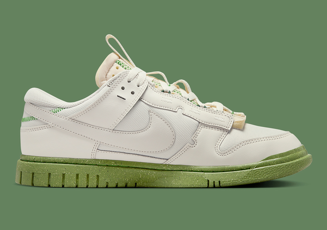 Nike Dunk Low Remastered: Phiên bản mới 'Sail/Green' cho nữ - Hình ảnh chi tiết và thông tin phát hành - 3