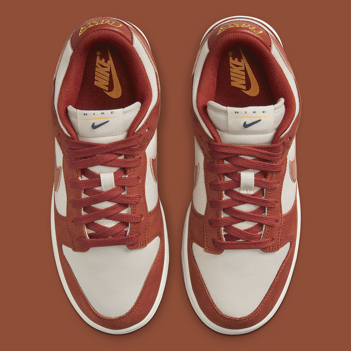 Nike Dunk Low Rugged Orange - Thương hiệu đang thử nghiệm branding mới? - 4