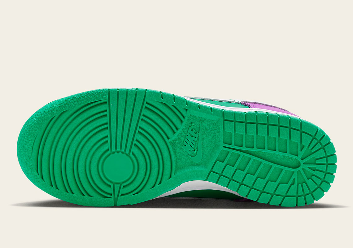 Nike Dunk Low 'Stadium Green/Fuchsia': Màu sắc táo bạo - 6