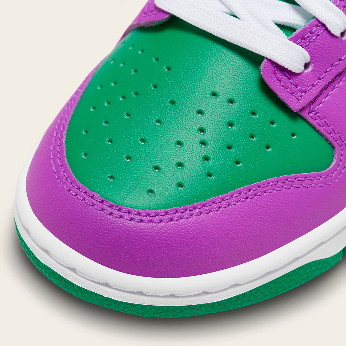 Nike Dunk Low 'Stadium Green/Fuchsia': Màu sắc táo bạo - 7