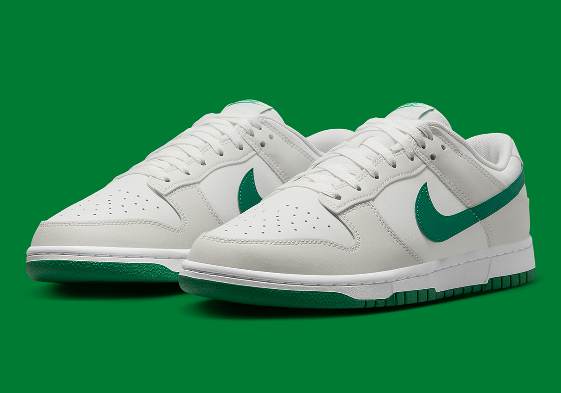 Nike Dunk Low Summit White/Malachite: Màu Xanh Độc Đáo Cho Xu Hướng Mùa Xuân 2024 - 1