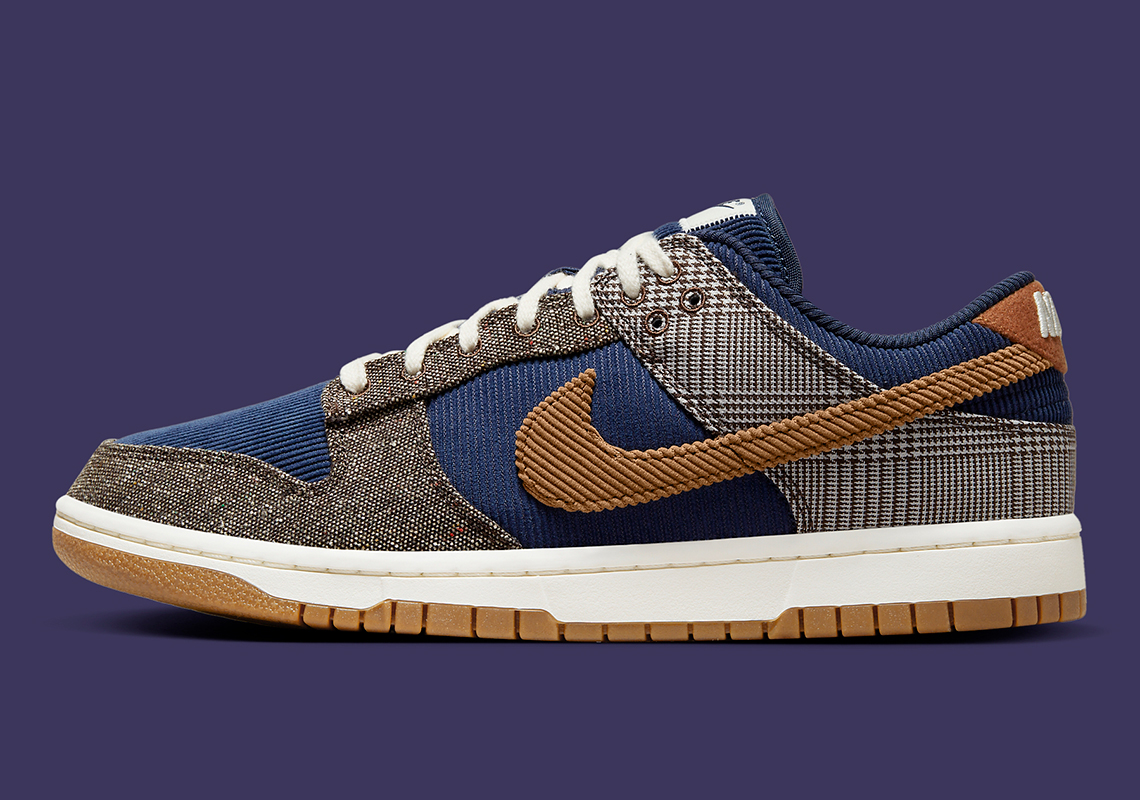 Nike Dunk Low Tweed và Corduroy: Sự Kết Hợp Thời Trang Mới Cho Mùa Thu/Đông - 2
