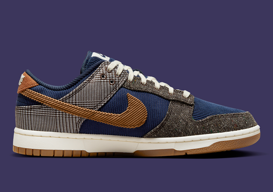 Nike Dunk Low Tweed và Corduroy: Sự Kết Hợp Thời Trang Mới Cho Mùa Thu/Đông - 3