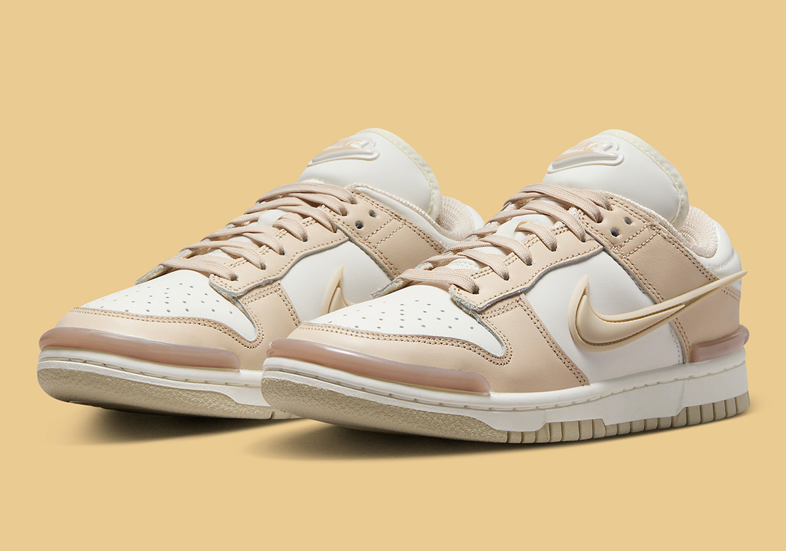 Nike Dunk Low Twist: Bộ sưu tập mùa thu mới đầy lôi cuốn với gam màu Tan và White! - 2