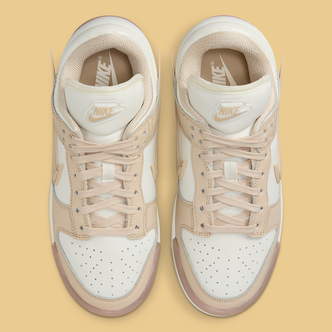 Nike Dunk Low Twist: Bộ sưu tập mùa thu mới đầy lôi cuốn với gam màu Tan và White! - 5